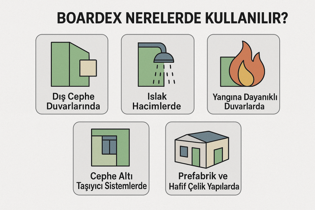 Boardex Nerelerde Kullanılır?