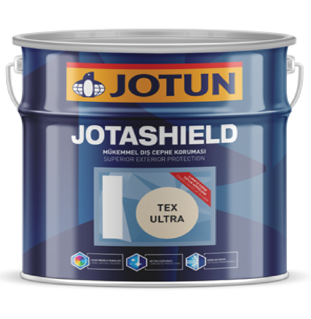 Jotun Tex Ultra Portakal Desenli Dış Cephe Boyası Jotun Texultra Portakal Desenli Grenli Dış Cephe Boyası